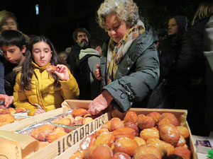 Nadal 2019 a Girona. Encesa de les llums de Hanukkà al pati dels Rabins