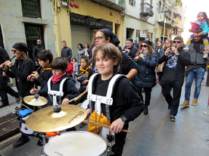 Nadal 2019 a Girona. Cercavila i Els Pastorets de la Mula Baba a la plaça del Pallol