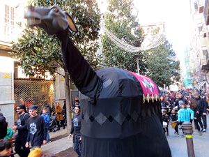 Nadal 2019 a Girona. Cercavila i Els Pastorets de la Mula Baba a la plaça del Pallol