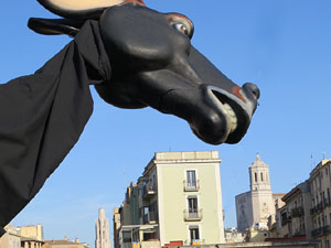 Nadal 2019 a Girona. Cercavila i Els Pastorets de la Mula Baba a la plaça del Pallol