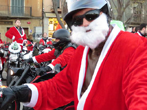 Nadal 2019. Papanoelada motera pels carrers de la ciutat