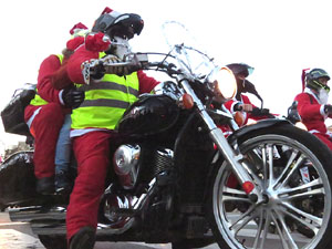Nadal 2019. Papanoelada motera pels carrers de la ciutat