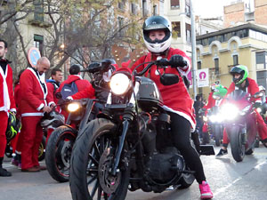 Nadal 2019. Papanoelada motera pels carrers de la ciutat