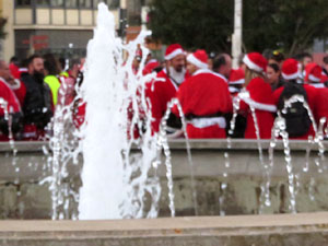 Nadal 2019. Papanoelada motera pels carrers de la ciutat