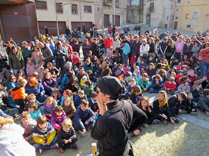 Nadal 2019. Cercavila i Els Pastorets de la Mula Baba a la plaça del Pallol