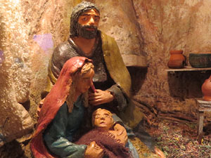 Nadal 2019. Exposició de pessebres a la Carbonera, organitzada per l'Associació de Pessebristes de Girona