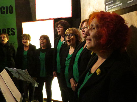 Nadal 2019 a Girona. Exposició de pessebres a la Carbonera, organitzada per l'Associació de Pessebristes de Girona