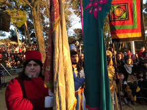 La Cavalcada de Reis 2020. El campament reial als Jardins de la Muralla