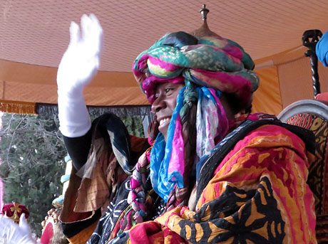 La Cavalcada de Reis 2020. El campament reial als Jardins de la Muralla