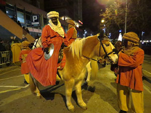 La Cavalcada de Reis 2020. Desfilada pels carrers de la ciutat, fins la pla&ccedil;a del Vi