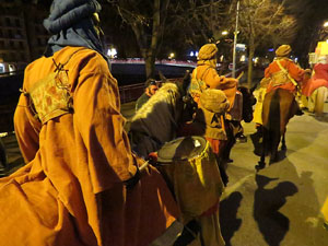 La Cavalcada de Reis 2020. Desfilada pels carrers de la ciutat, fins la pla&ccedil;a del Vi