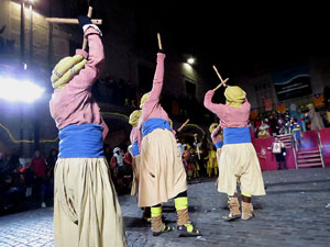 La Cavalcada de Reis 2020. Arribada del seguici a la pla&ccedil;a del Vi