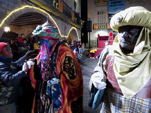 La Cavalcada de Reis 2020. Arribada del seguici a la pla&ccedil;a del Vi