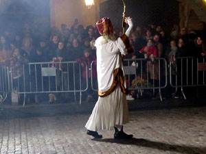 La Cavalcada de Reis 2020. Arribada del seguici a la pla&ccedil;a del Vi