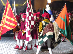 La Cavalcada de Reis 2020. Arribada del seguici a la pla&ccedil;a del Vi