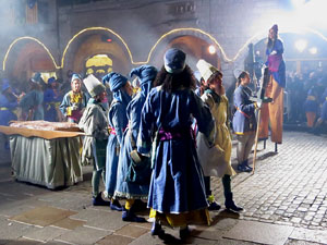 La Cavalcada de Reis 2020. Arribada del seguici a la pla&ccedil;a del Vi