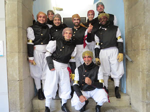 La Cavalcada de Reis 2020. La precavalcada des de la Merc&egrave; pels carrers de Girona