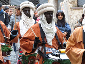 La Cavalcada de Reis 2020. La precavalcada des de la Merc&egrave; pels carrers de Girona
