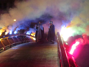 La Cavalcada de Reis 2020. Preparaci&oacute; de la Cavalcada