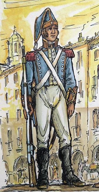 Sergent del regiment Ultònia. 1808