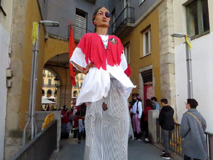 Carnestoltes 2020 a Girona. Disfresses i cercavila pels carrers del Barri Vell