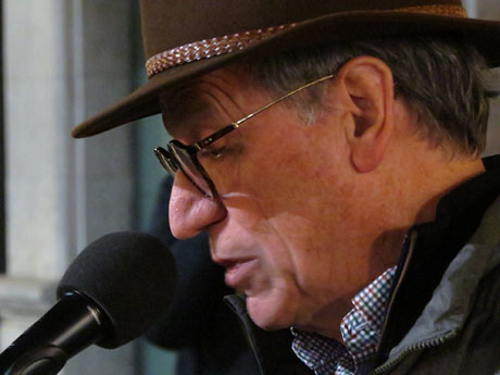 Concentraci&oacute; per la llibertat dels presos pol&iacute;tics a la pla&ccedil;a del Vi