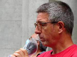 Concentraci&oacute; a la pla&ccedil;a del Vi per la independ&egrave;ncia i la llibertat dels presos pol&iacute;tics