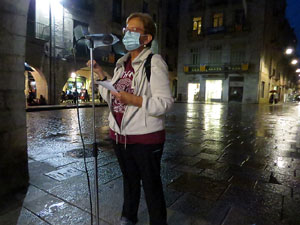 Concentraci&oacute; a la pla&ccedil;a del Vi per la independ&egrave;ncia i la llibertat dels presos pol&iacute;tics