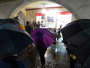 Concentraci&oacute; a la pla&ccedil;a del Vi per la independ&egrave;ncia i la llibertat dels presos pol&iacute;tics