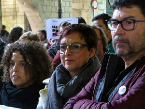 Concentraci&oacute; a la pla&ccedil;a del Vi per la independ&egrave;ncia i la llibertat dels presos pol&iacute;tics