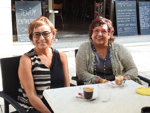 Diada Nacional 2020. Acte institucional al Pati de les Magn&ograve;lies, amb parlaments de Marta Madrenas, Miquel Noguer i Pere Vila