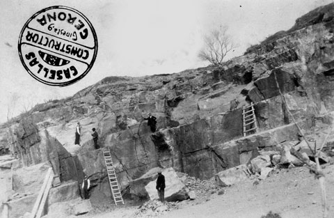 Pedrera de can Casellas. 1920