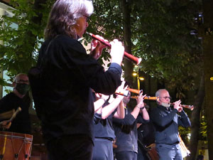Concentraci&oacute; i encesa de torxes en commemoraci&oacute; del l'1-O del 2017