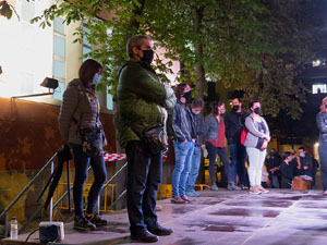 Concentraci&oacute; i encesa de torxes en commemoraci&oacute; del l'1-O del 2017