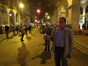 Concentraci&oacute; i encesa de torxes en commemoraci&oacute; del l'1-O del 2017