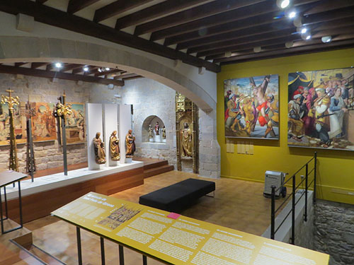 Sala del retaule de Sant Feliu de Girona