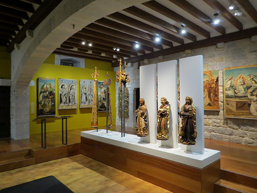 Sala del retaule de Sant Feliu de Girona