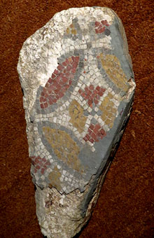 Fragment de mosaic de Can Pau Birol. Segle III dC