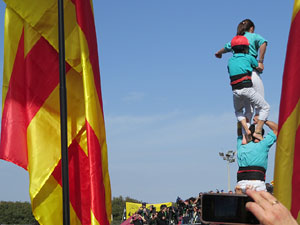 Acte del Consell per la República Catalana a Perpinyà amb el President Carles Puigdemont i els consellers Clara Ponsatí i Toni Comín