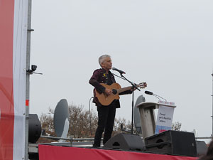 Acte del Consell per la República Catalana a Perpinyà amb el President Carles Puigdemont i els consellers Clara Ponsatí i Toni Comín