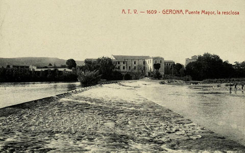 La resclosa del Pont major. 1920-1930