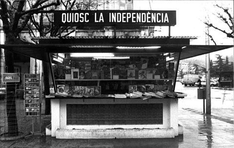 Quiosc de la plaça Independència. 1979-1983