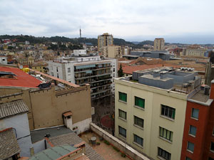 Teulades de Girona. Imatges de la ciutat des de l'al&ccedil;ada
