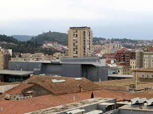 Teulades de Girona. Imatges de la ciutat des de l'al&ccedil;ada