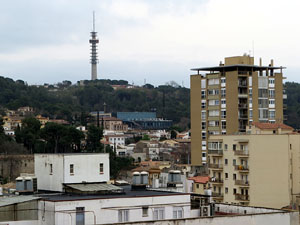 Teulades de Girona. Imatges de la ciutat des de l'al&ccedil;ada