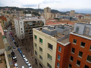 Teulades de Girona. Imatges de la ciutat des de l'al&ccedil;ada