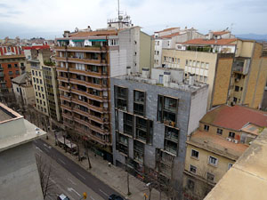 Teulades de Girona. Imatges de la ciutat des de l'al&ccedil;ada