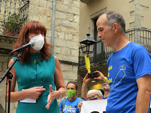 Travessa per la llibertat. Arribada de Jordi Turull a Girona