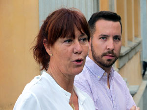 Diada Nacional 2021. Homenatge floral a Carles Rahola a la Rambla de la Llibertat