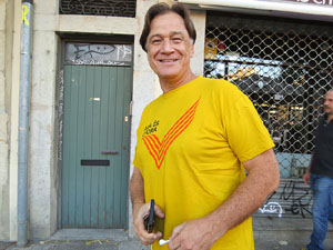 Diada Nacional 2021. Homenatge floral a Carles Rahola a la Rambla de la Llibertat
